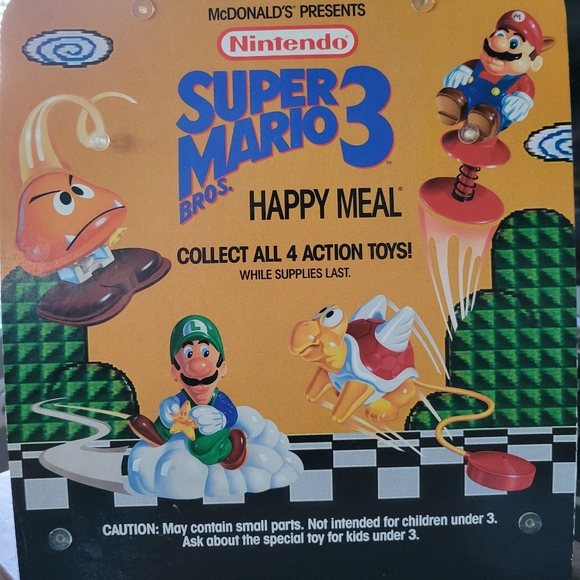 1990 Mario Brothers display from McDonald's - Picture 2 of 3